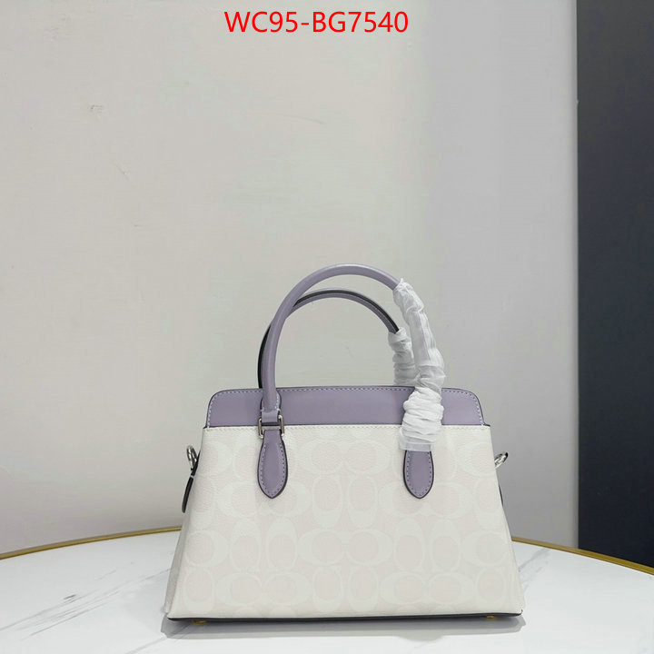 Coach Bags(4A)-Handbag- counter quality ID: BG7540 $: 95USD,