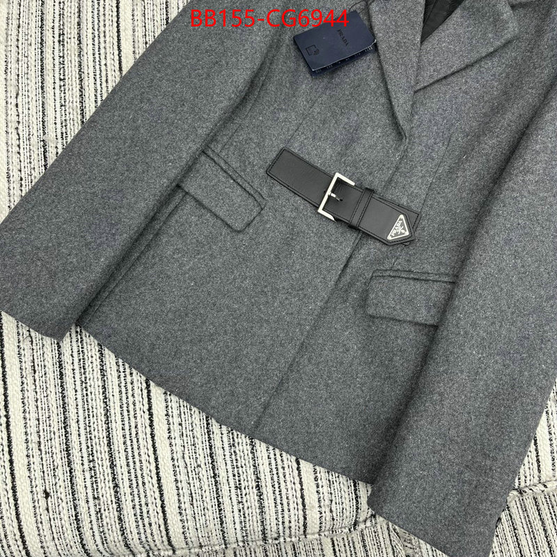 Clothing-Prada exclusive cheap ID: CG6944 $: 155USD