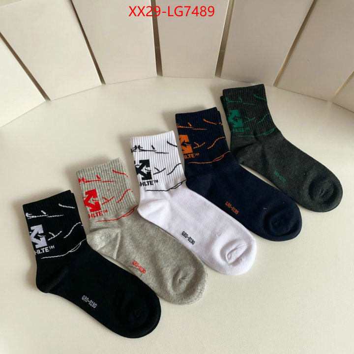Sock-Offwhite what's the best to buy replica ID: LG7489 $: 29USD