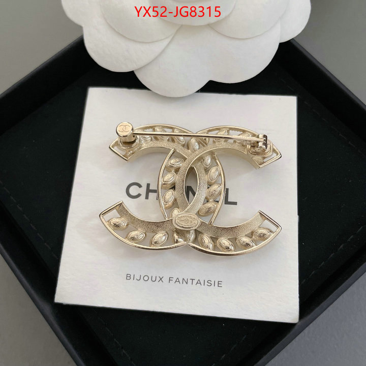 Jewelry-Chanel wholesale replica shop ID: JG8315 $: 52USD