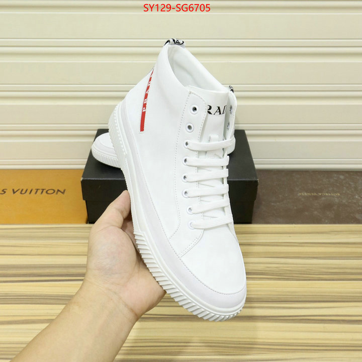 Men shoes-Prada we provide top cheap aaaaa ID: SG6705 $: 129USD