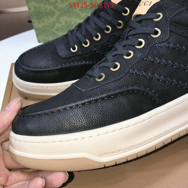 Men Shoes-Gucci designer wholesale replica ID: SG9113 $: 135USD