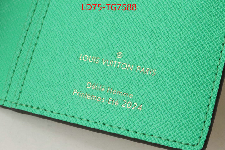 LV Bags(TOP)-Wallet buy the best replica ID: TG7588 $: 75USD,
