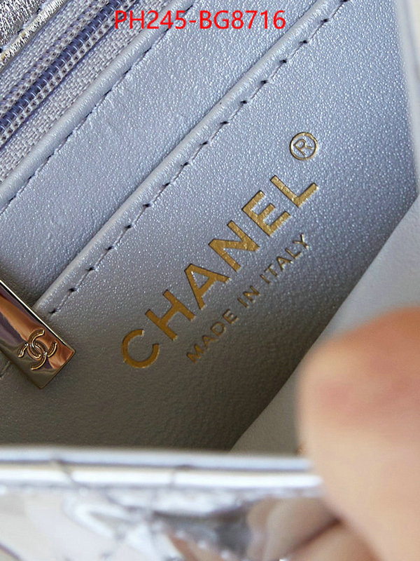 Chanel Bags(TOP)-Diagonal- buy the best replica ID: BG8716 $: 245USD,