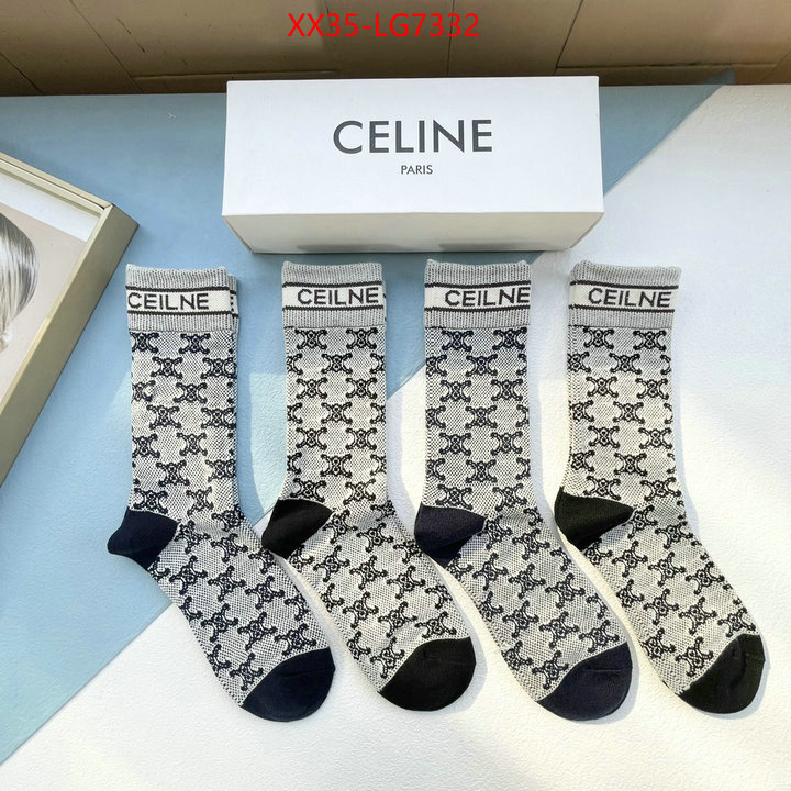 Sock-CELINE buy top high quality replica ID: LG7332 $: 35USD