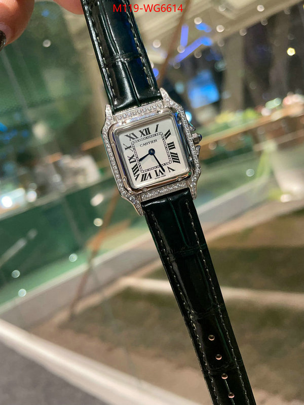 Watch(TOP)-Cartier hot sale ID: WG6614 $: 119USD