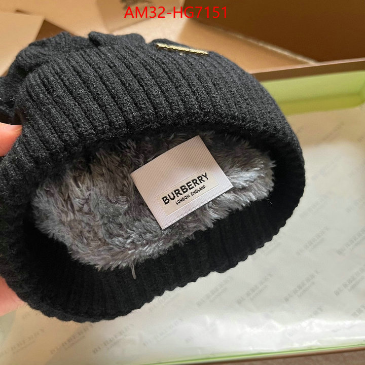 Cap(Hat)-Burberry mirror copy luxury ID: HG7151 $: 32USD