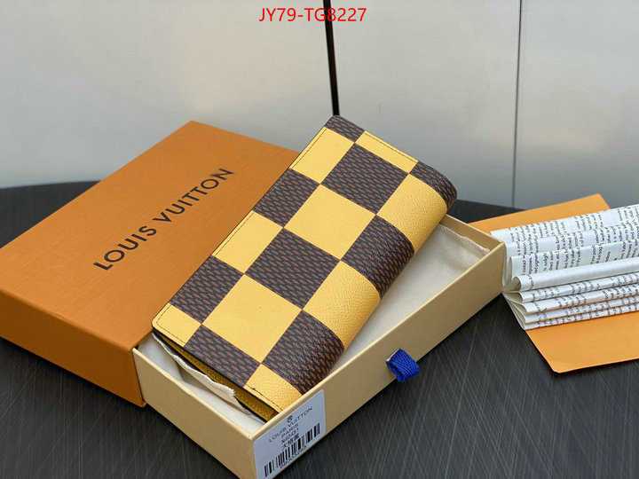 LV Bags(TOP)-Wallet high quality perfect ID: TG8227 $: 79USD