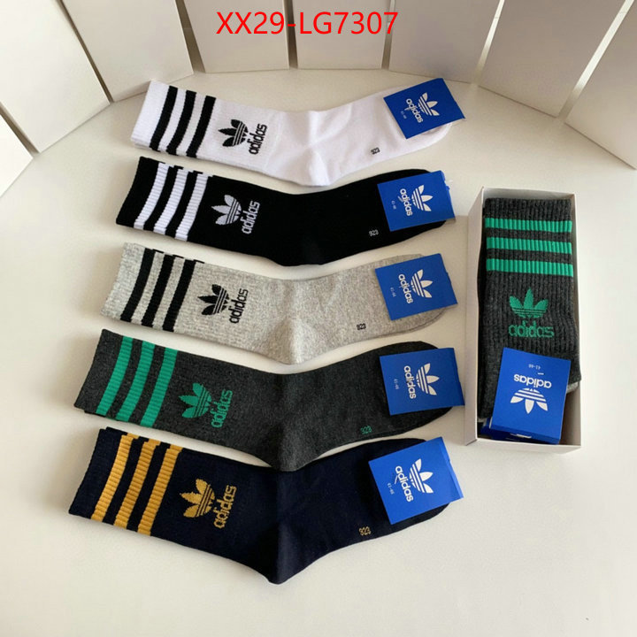 Sock-Adidas outlet sale store ID: LG7307 $: 29USD