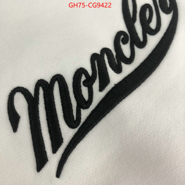 Clothing-Moncler buy high quality cheap hot replica ID: CG9422 $: 75USD