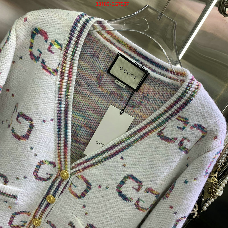 Clothing-Gucci where quality designer replica ID: CG7007 $: 109USD