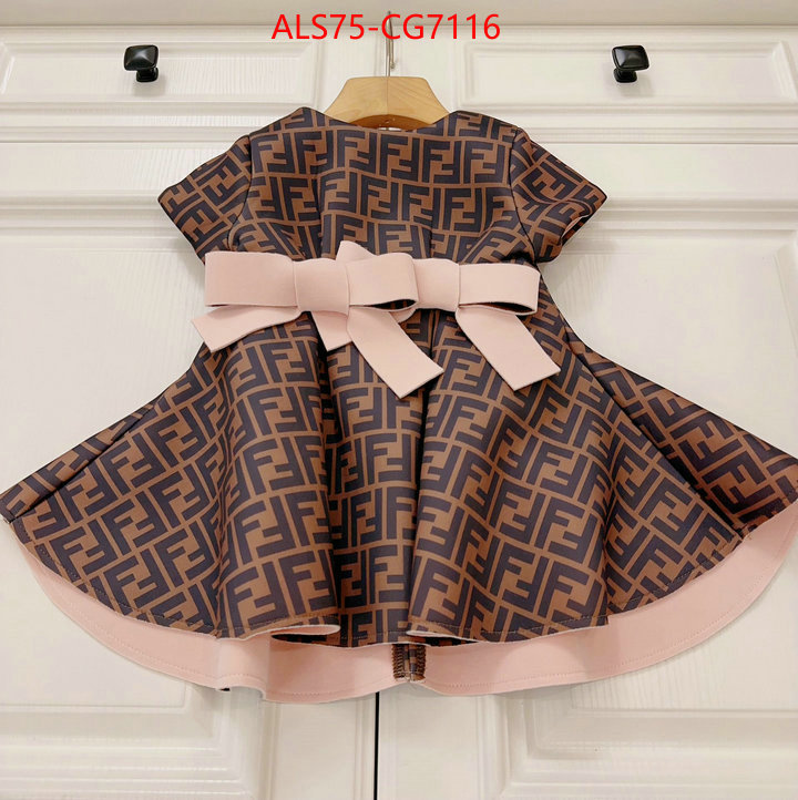 Kids clothing-Fendi best knockoff ID: CG7116 $: 75USD