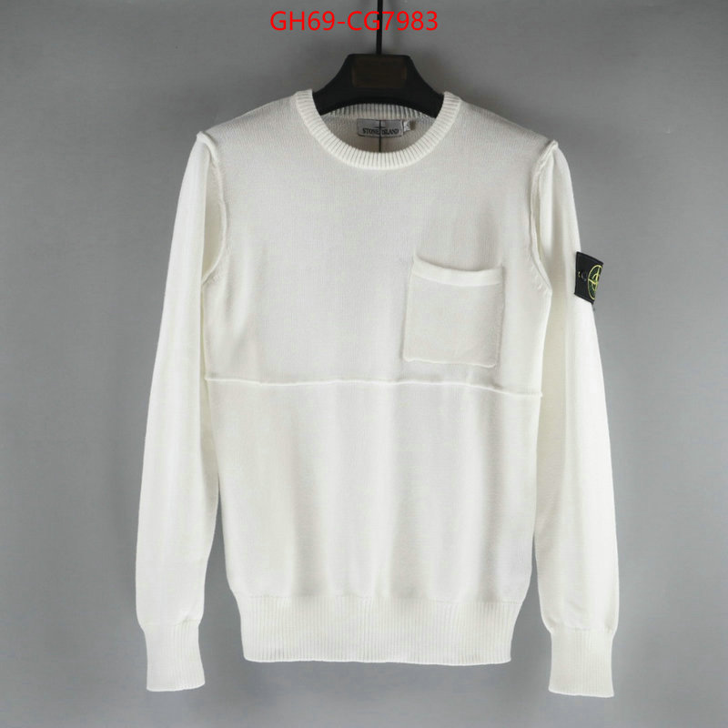 Clothing-Stone Island wholesale replica shop ID: CG7983 $: 69USD