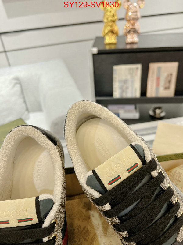 Men Shoes-Gucci high quality replica ID: SV1830 $: 129USD