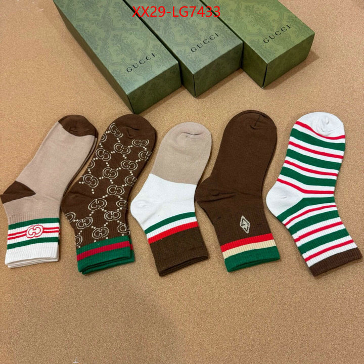 Sock-Gucci online sale ID: LG7433 $: 29USD