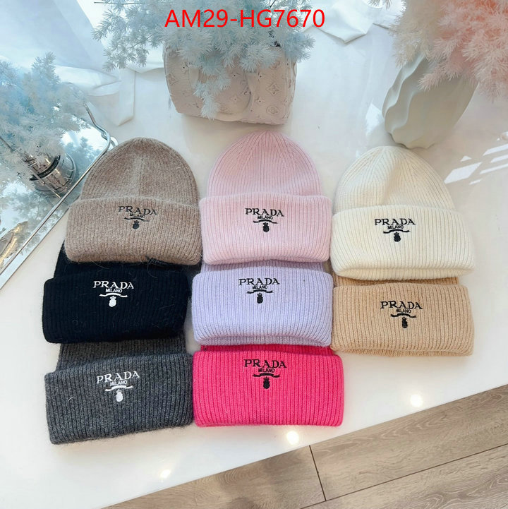 Cap (Hat)-Prada how to find replica shop ID: HG7670 $: 29USD