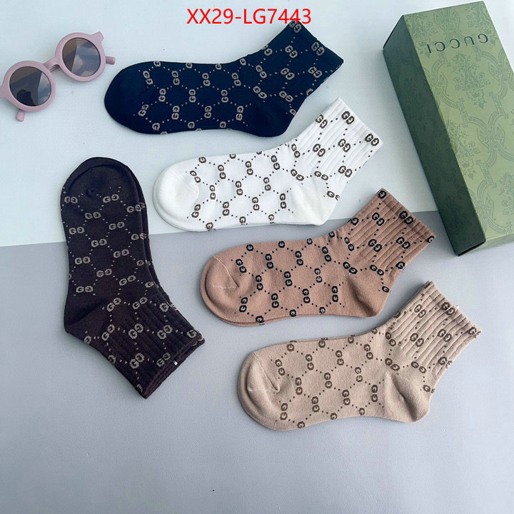 Sock-Gucci wholesale ID: LG7443 $: 29USD