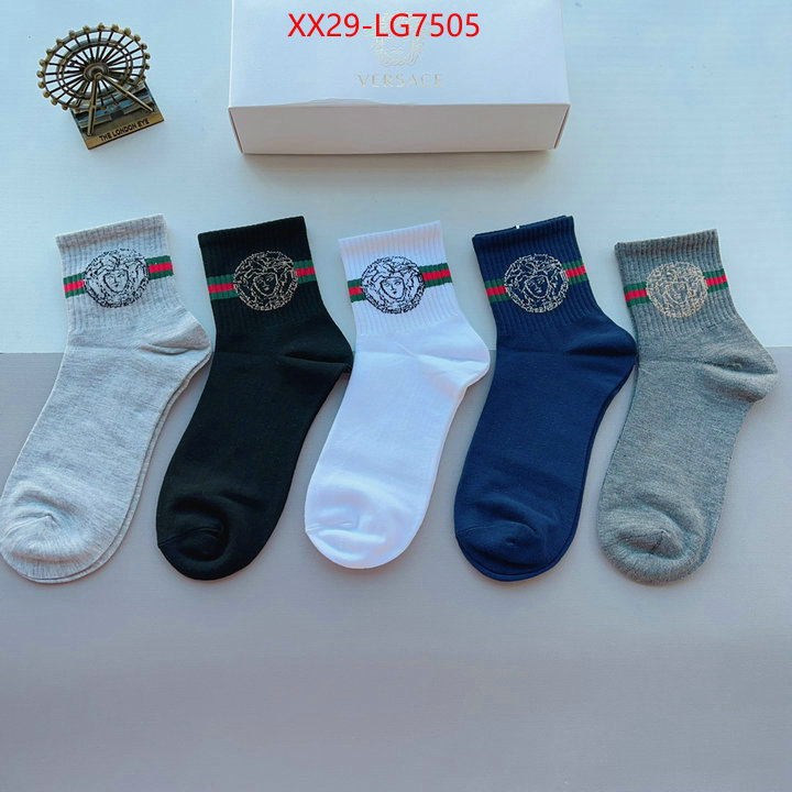 Sock-Versace replica best ID: LG7505 $: 29USD