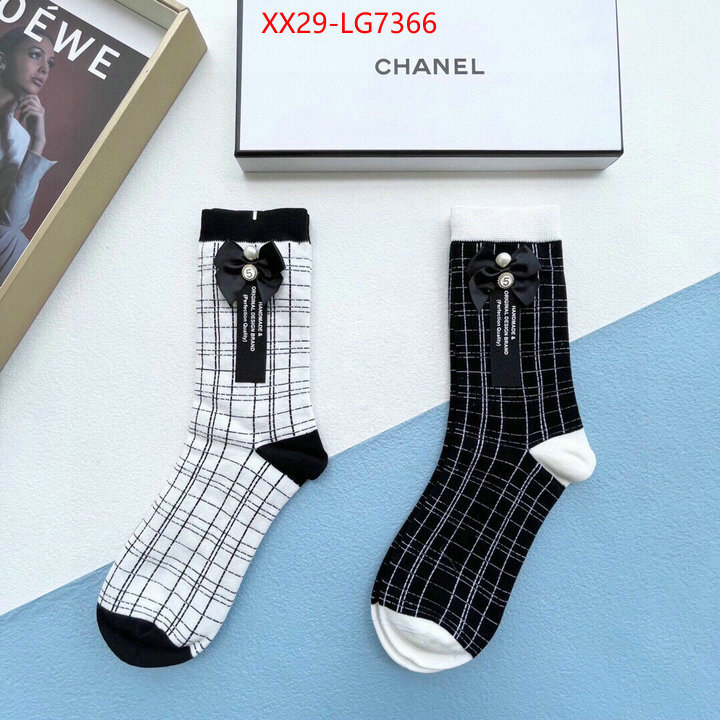 Sock-Chanel unsurpassed quality ID: LG7366 $: 29USD