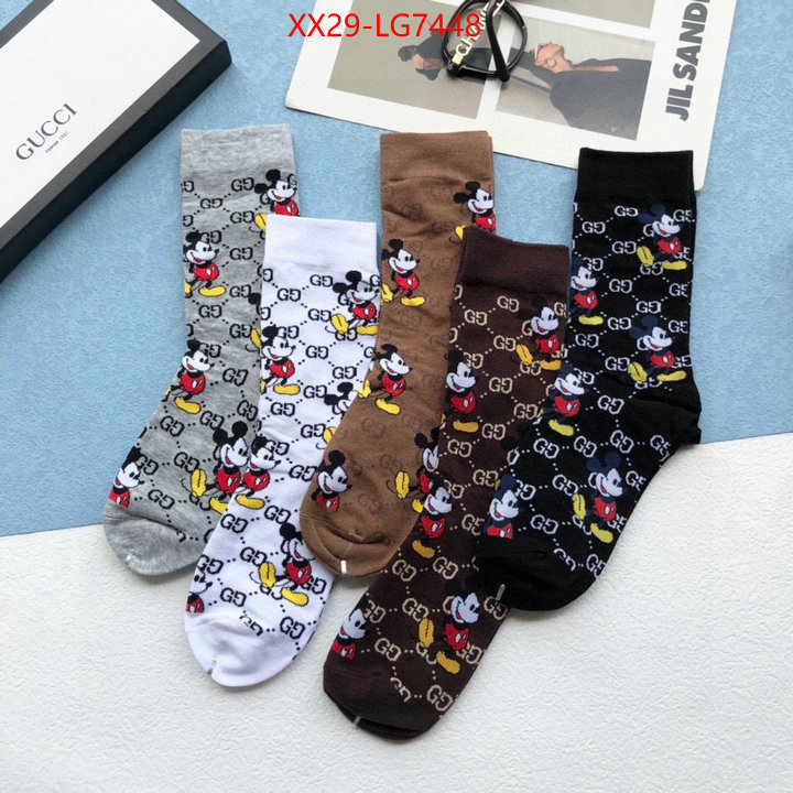 Sock-Gucci luxury shop ID: LG7448 $: 29USD