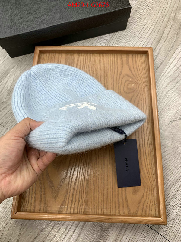 Cap (Hat)-Prada where to buy the best replica ID: HG7676 $: 29USD