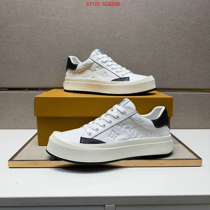 Men Shoes-LV replica 1:1 ID: SG6698 $: 105USD