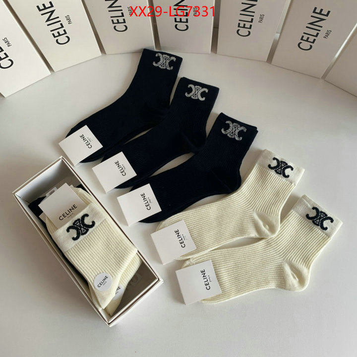 Sock-CELINE buy replica ID: LG7331 $: 29USD