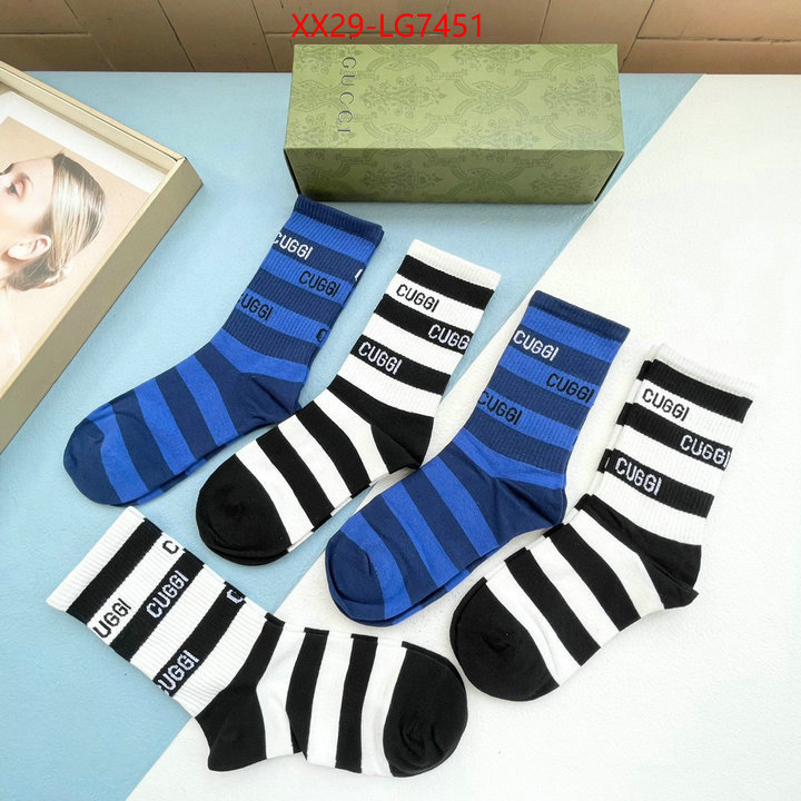 Sock-Gucci where should i buy replica ID: LG7451 $: 29USD