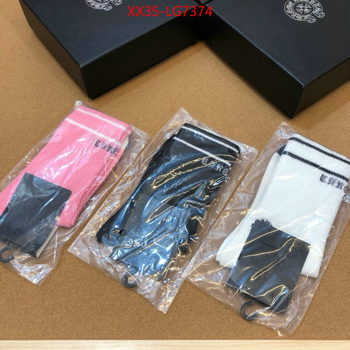 Sock-Chrome Hearts high quality customize ID: LG7374 $: 35USD