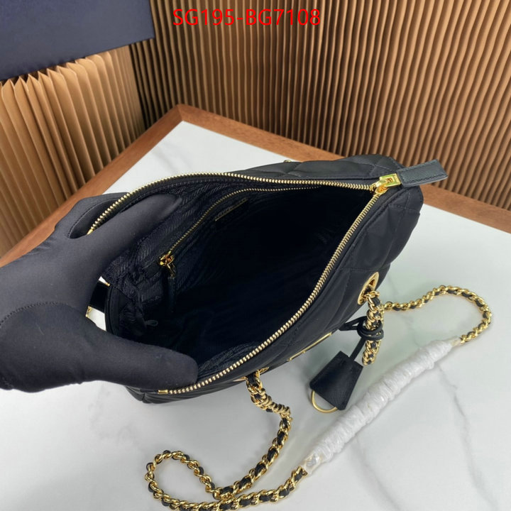 Prada Bags (TOP)-Handbag- knockoff highest quality ID: BG7108