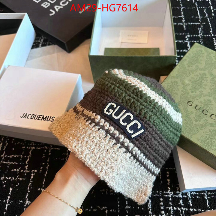 Cap(Hat)-Gucci how to start selling replica ID: HG7614 $: 29USD