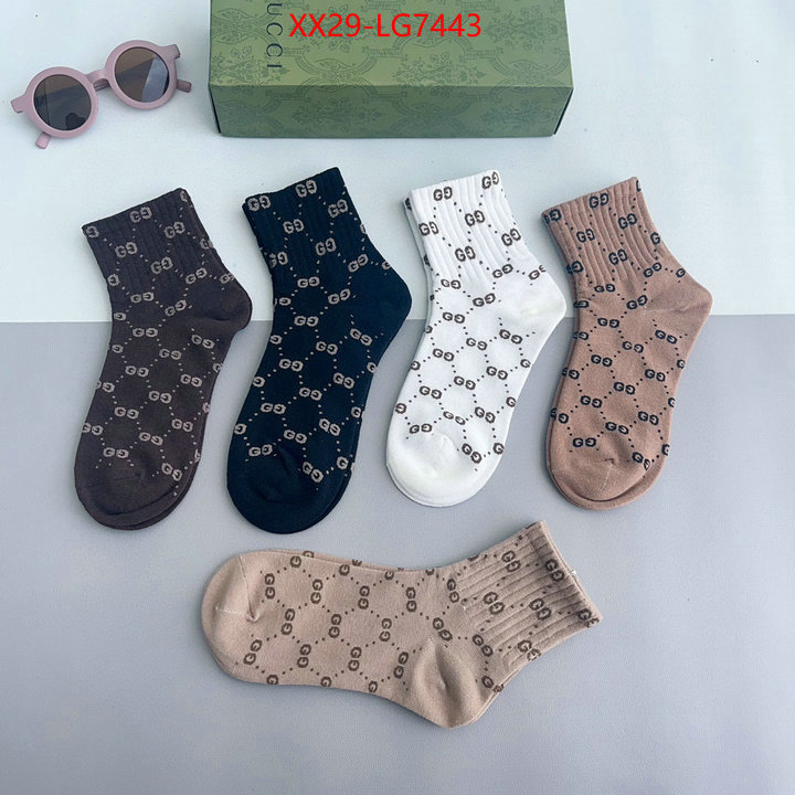 Sock-Gucci wholesale ID: LG7443 $: 29USD