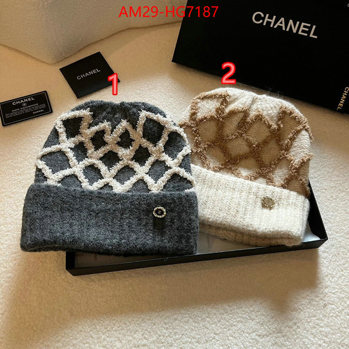 Cap (Hat)-Chanel every designer ID: HG7187 $: 29USD