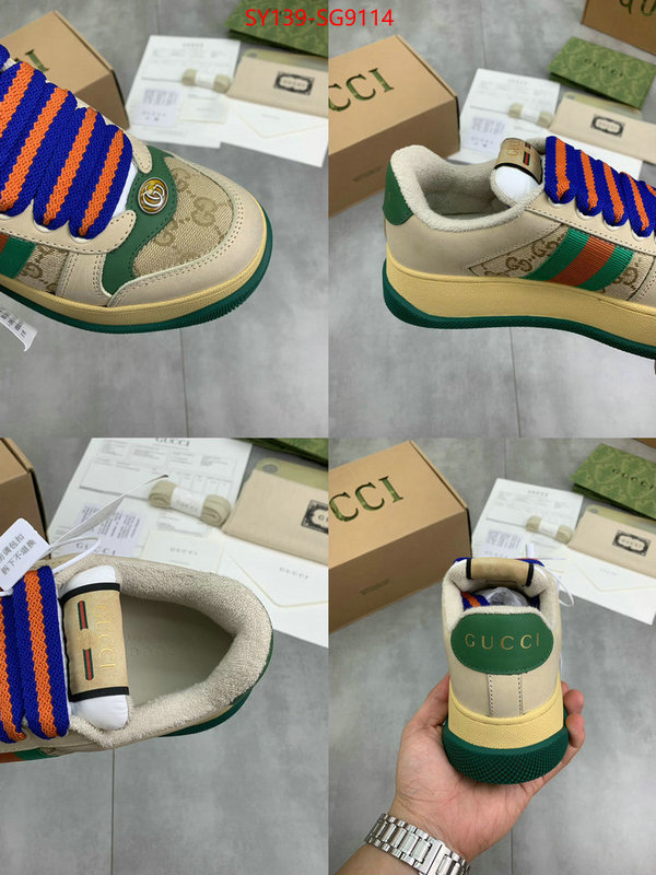 Men Shoes-Gucci replica wholesale ID: SG9114 $: 139USD