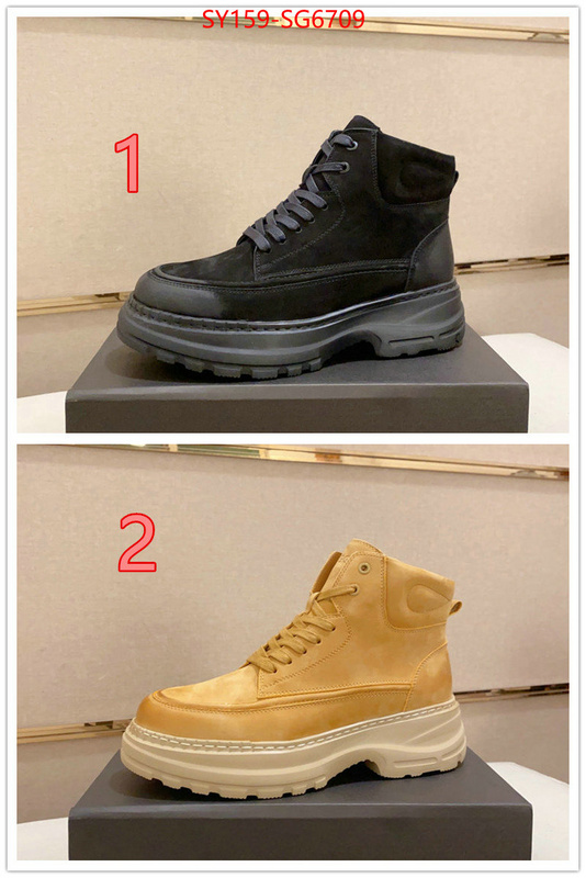 Men Shoes-Boots brand designer replica ID: SG6709 $: 159USD