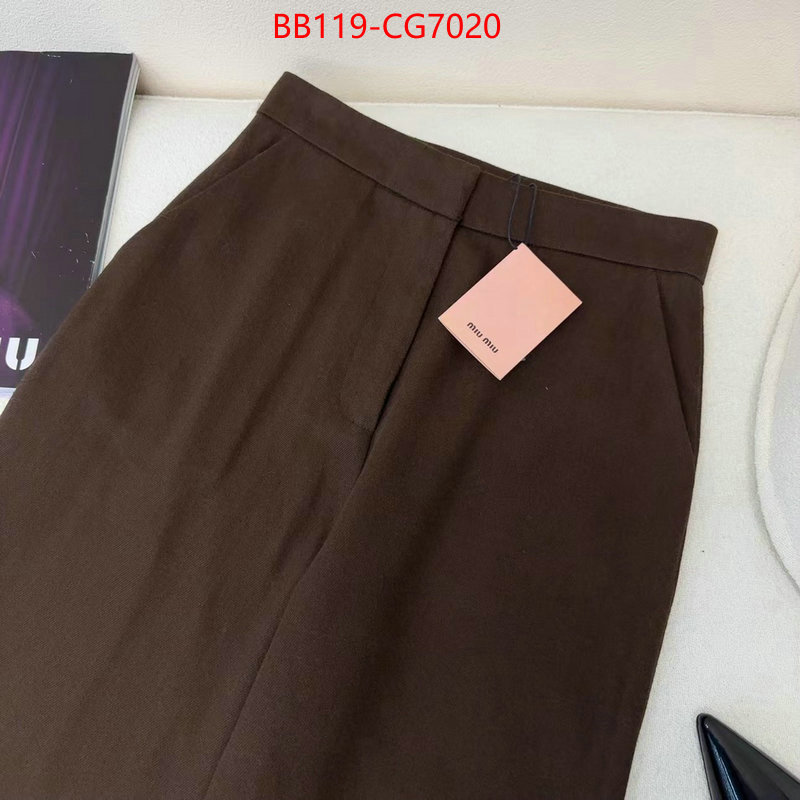 Clothing-MIU MIU buy best high-quality ID: CG7020 $: 119USD