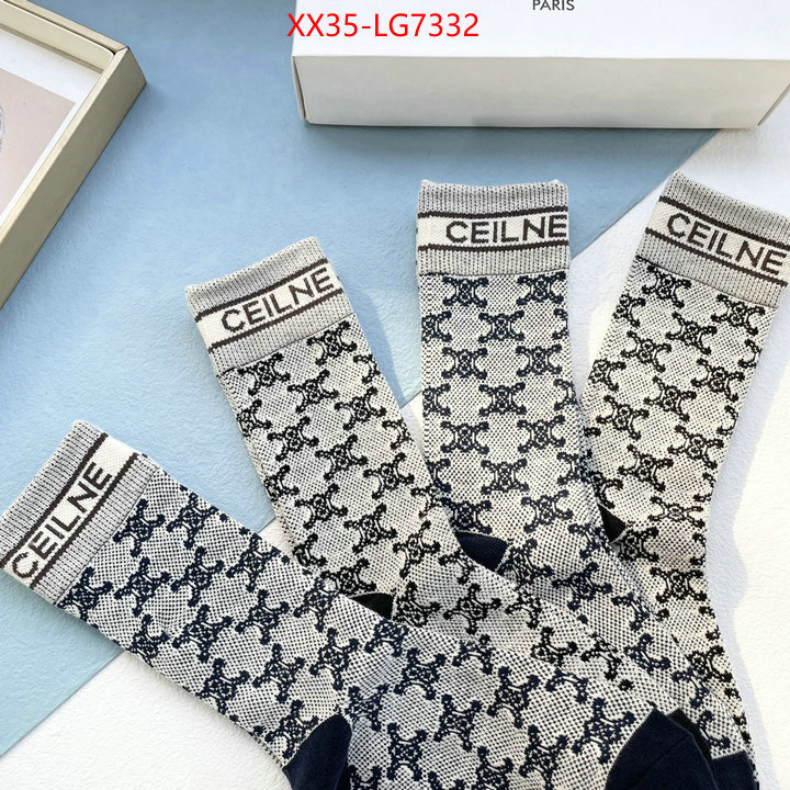 Sock-CELINE buy top high quality replica ID: LG7332 $: 35USD