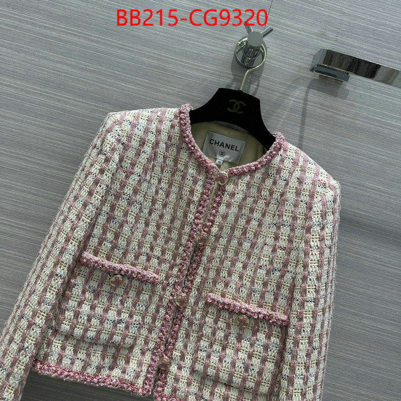 Clothing-Chanel shop cheap high quality 1:1 replica ID: CG9320 $: 215USD