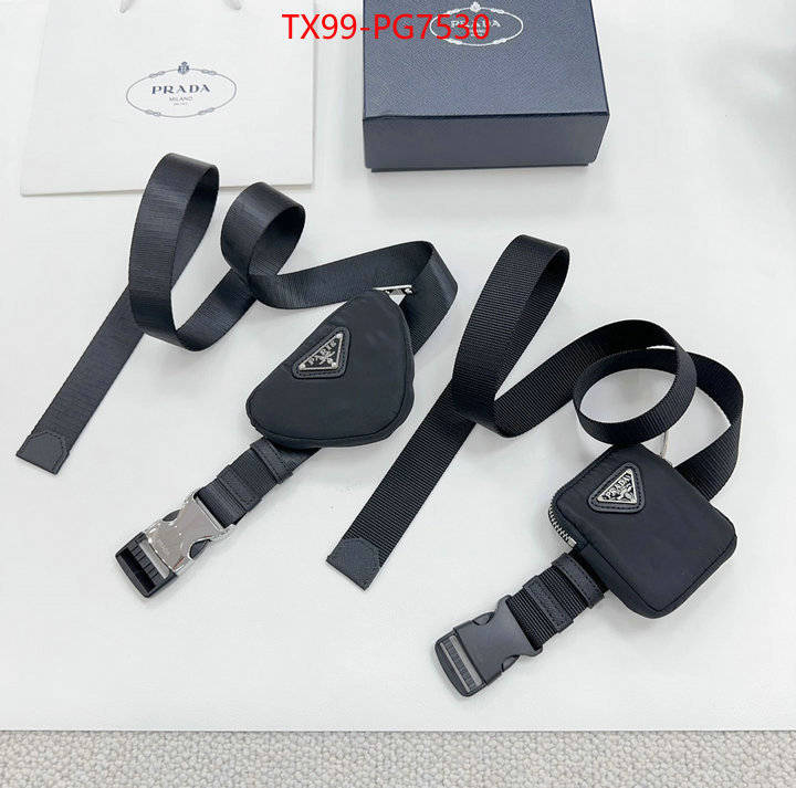 Belts-Prada best replica new style ID: PG7530 $: 99USD