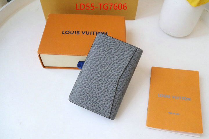 LV Bags(TOP)-Wallet high quality replica ID: TG7606 $: 55USD,