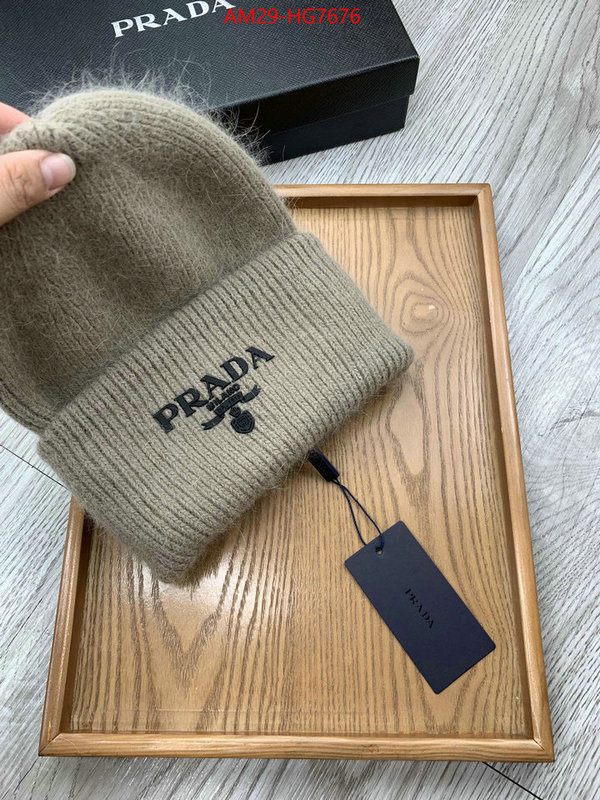 Cap (Hat)-Prada where to buy the best replica ID: HG7676 $: 29USD