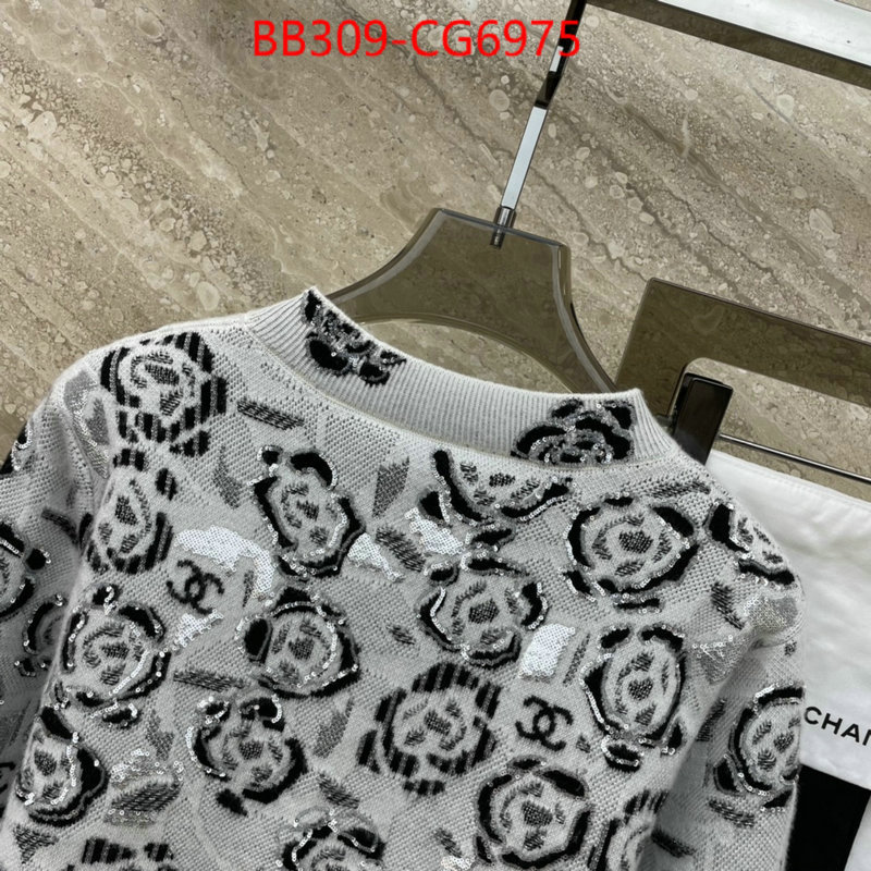 Clothing-Chanel designer fashion replica ID: CG6975 $: 309USD