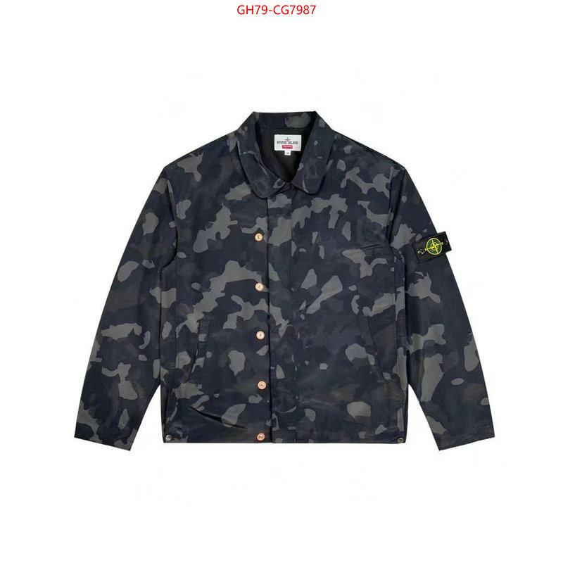 Clothing-Stone Island 7 star replica ID: CG7987 $: 79USD