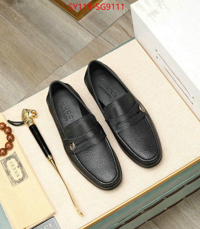 Men Shoes-Gucci aaaaa+ class replica ID: SG9111 $: 119USD