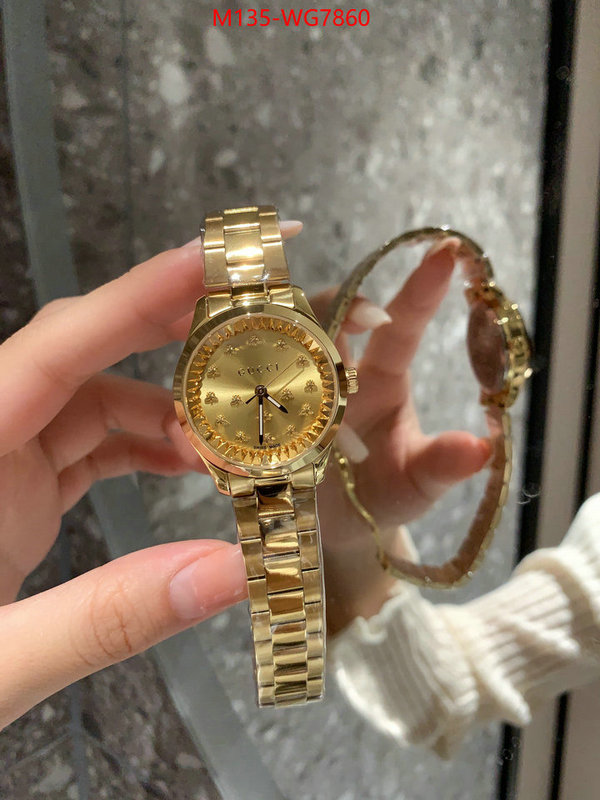 Watch(4A)-Gucci same as original ID: WG7860 $: 135USD