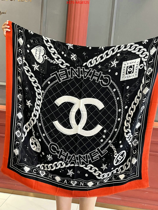 Scarf-Chanel replcia cheap ID: MG8125 $: 75USD