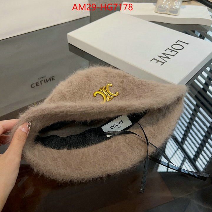 Cap(Hat)-Celine the quality replica ID: HG7178 $: 29USD