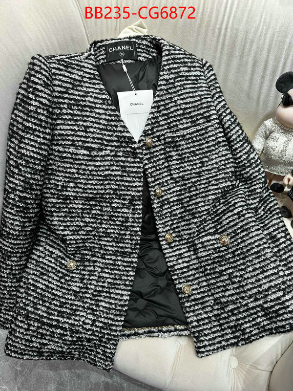Clothing-Chanel aaaaa class replica ID: CG6872 $: 235USD