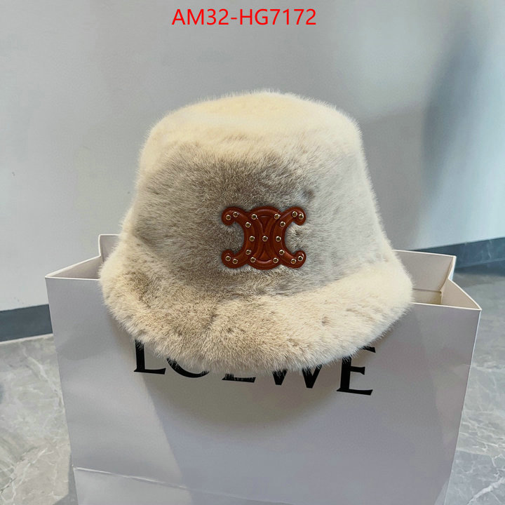 Cap(Hat)-Celine where quality designer replica ID: HG7172 $: 32USD