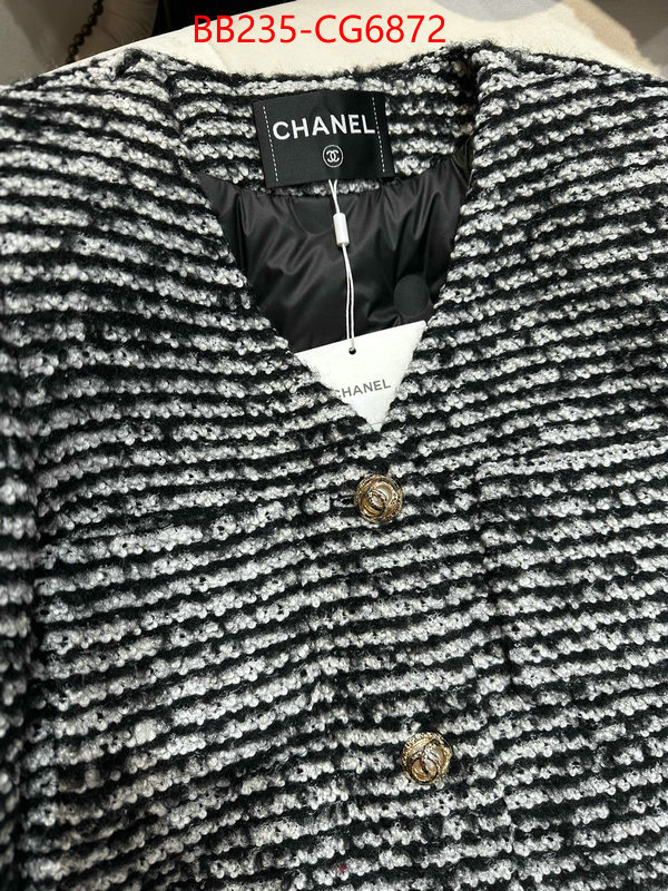 Clothing-Chanel aaaaa class replica ID: CG6872 $: 235USD